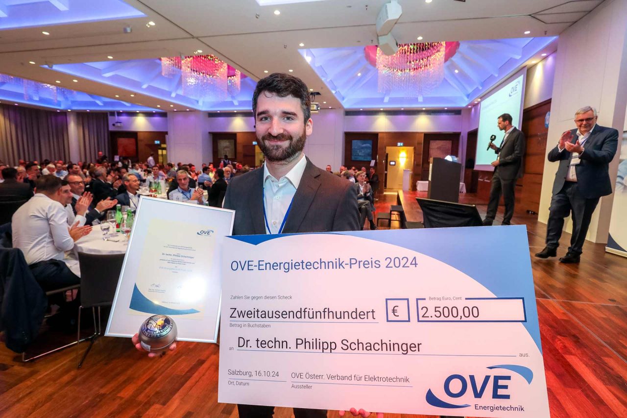 OVE-Energietechnik-Preis 2024 Dissertation Schachinger